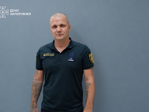 Олександр Бащеванжи: запорізький сапер після поранення повернувся до ДСНС