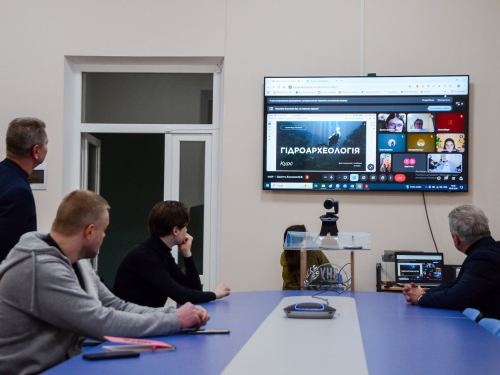 ЗНУ, курс "Підводна археологія". Фото Дарʼї Білоус