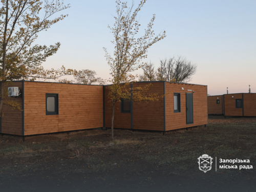 Модульні будинки для переселенців у Запоріжжі - хто має право та як отримати тимчасове житло