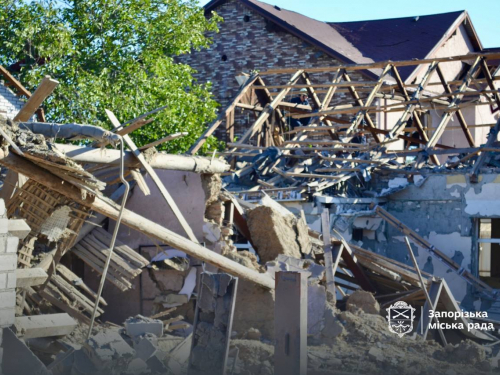 Ранкова атака по Запоріжжю - уламки пошкодили газопроводи високого тиску (фото)
