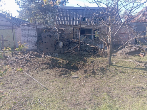 Екологи зафіксували наслідки обстрілу в Шевченківському районі Запоріжжя: забруднення ґрунтів і руйнування