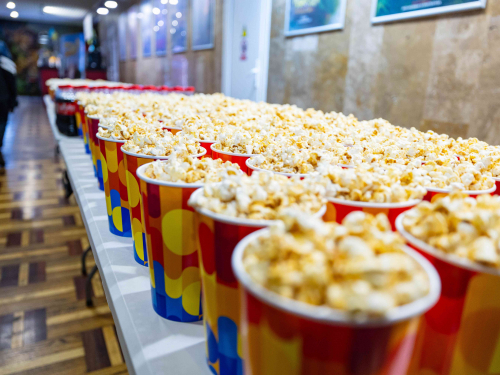 Кіно для своїх: у Запоріжжі ветеранам влаштували сімейний кіновечір