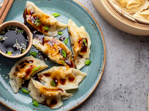 Майже вареники - як приготувати китайські пельмені цзяоцзи з грибами, яйцем та зеленню