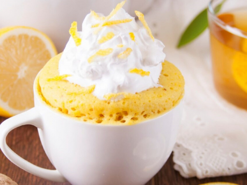 Десерт з мікрохвильовки – рецепт простих та смачних лимонних кексів