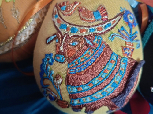 Вишита писанка, фото ГО "Запорозькі берегині"