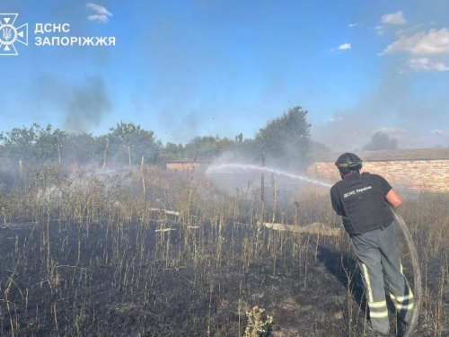 У Запорізькій області рятувальники знищили залишки ракети