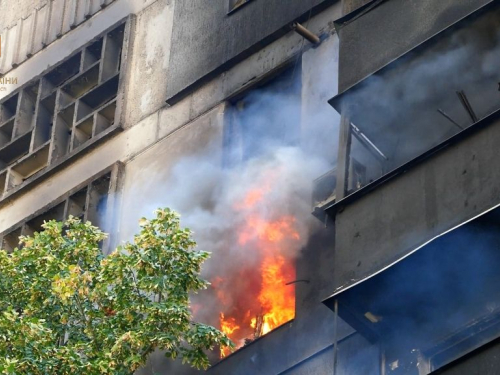 Внаслідок ворожих обстрілів у Запорізькій області сталась масштабна пожежа: її гасили понад 16 годин