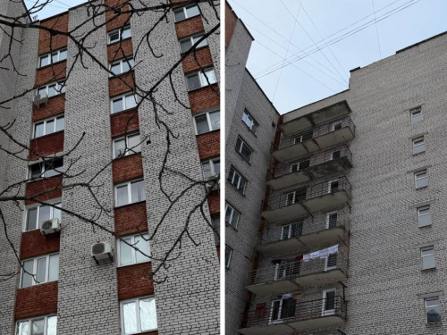 У Запоріжжі в пошкодженому гуртожитку вишу замінили десятки вікон завдяки міжнародній допомозі (фото)