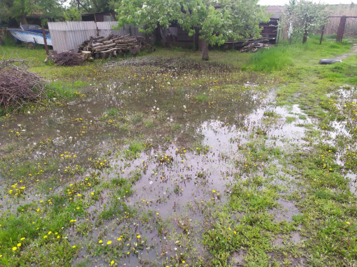 У громаді Запорізької області затопило приватні будинки - фото