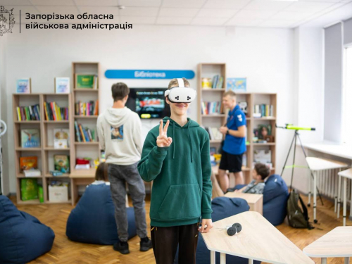 У Запоріжжі відкрили молодіжний простір з технологіями майбутнього (фото)