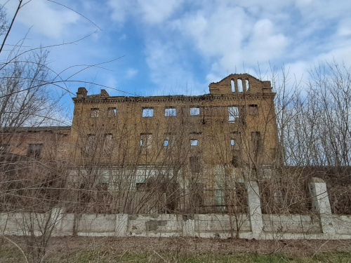 Паровий млин Гєйна в селищі Тернувате Запорізького району. Фото: ГО "Гуляйпільські старожитності"