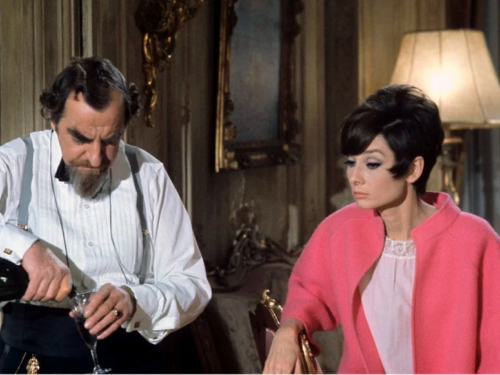 Кадр з фільму "Як вкрасти мільйон" (1966) з Одрі Хепберн