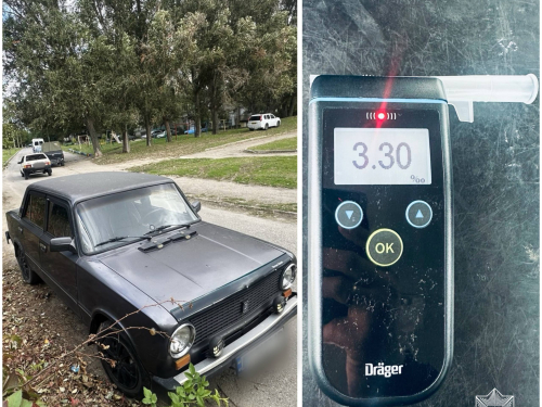 Без прав і з 3,30 проміле: у Запоріжжі водій врізався в інше авто