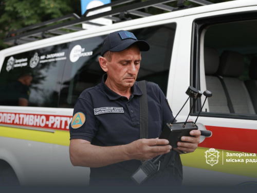 У Хортицькому районі Запоріжжя лисиця потрапила в укриття навчального закладу.