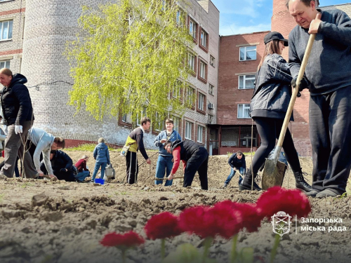 Сади Перемоги, фото Запорізької міської ради
