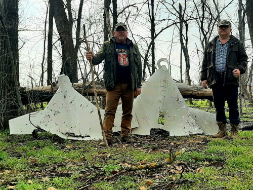 Усіяна дронами Хортиця: запорізький дослідник показав наслідки ворожих атак (фото)