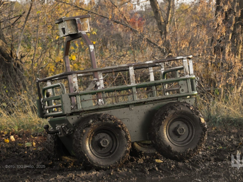 На Гуляйпільському напрямку в Запорізькій області наземний робот у два рейси евакуював чотирьох поранених воїнів з передової. Фото ілюстративне.