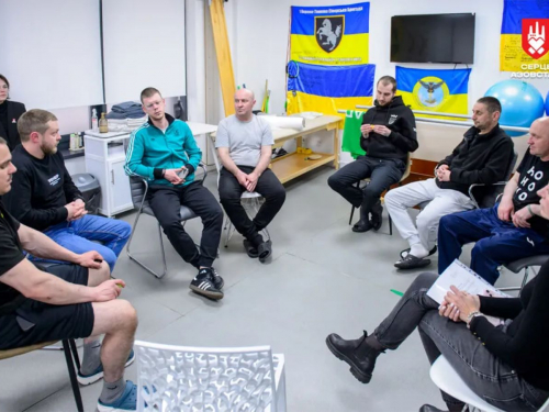Захисник Маріуполя Кирило Тюрнєв провів тренінг із посттравматичного зростання для ветеранів