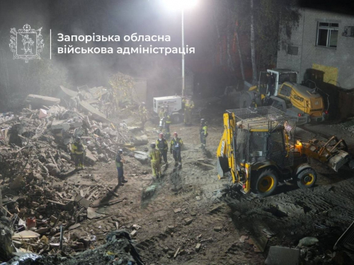 Наслідки російської атаки по Запоріжжя 10 жовтня