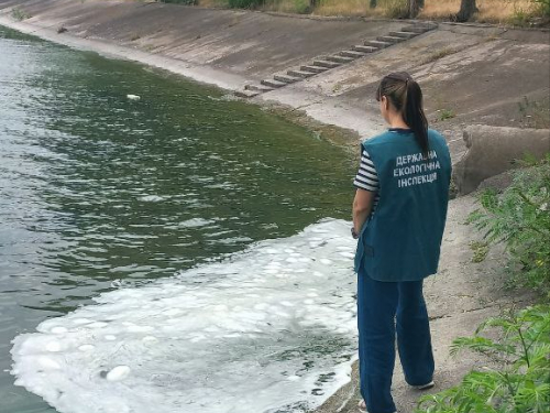 Зелена піна - у Запоріжжі Дніпро раптово змінив колір, екологи шукають причину (фото)