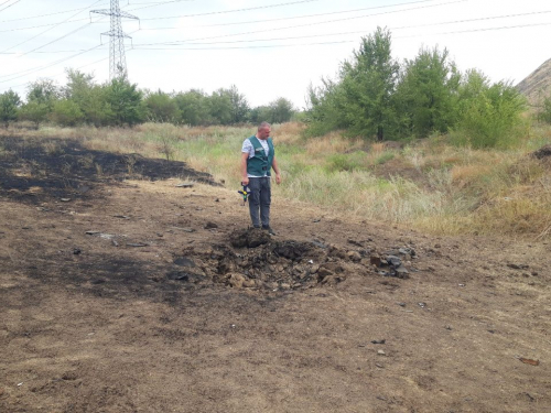 Атака російськими дронами по Запоріжжю - екоінспекція обстежила місця влучання (фото)