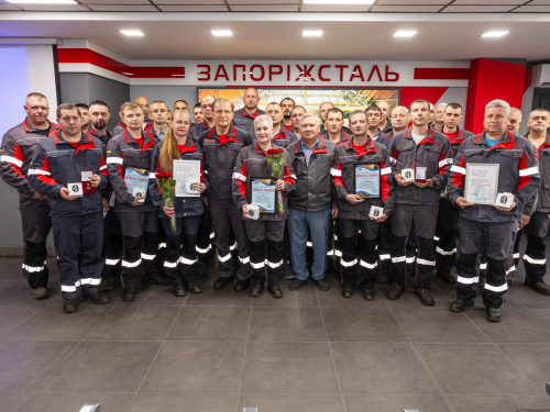 Напередодні Дня металурга та гірника на Запоріжсталі відзначили кращих працівників підприємства.