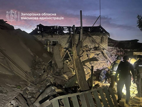 Намлідки російської атаки по приватному сектору в Запоріжжі 26 вересня
