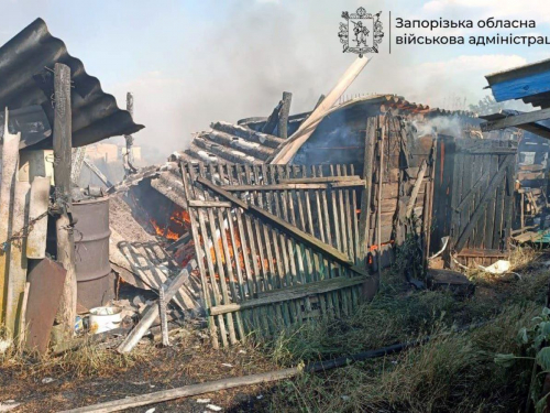 Ворог поцілив по приватній забудові в Запорізькій області, загинула жінка - наслідки обстрілів за добу