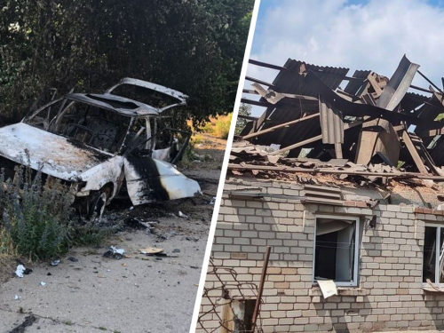 У Запорізькому районі троє людей зазнали поранень через удари російських дронів