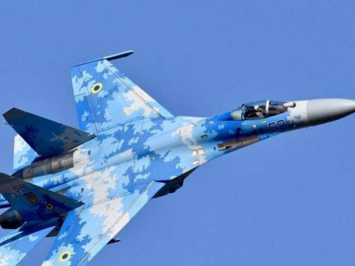 Пілот 114 бригади тактичної авіації «OSCAR» на літаку МіГ-29 за один виліт знищив чотири броньовані машини окупантів на Запорізькому напрямку.