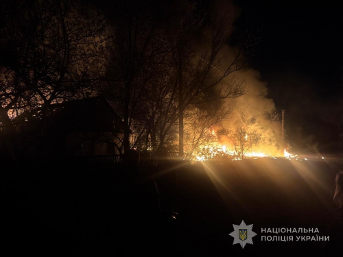 Наслідки ворожих обстрілів Запорізької області 30 квітня 2026 року, фото Нацполіції
