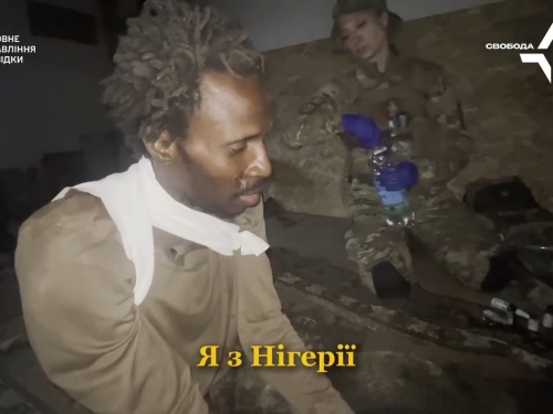 Пішов воювати замість навчання – на Запорізькому напрямку взяли в полон африканця (відео)