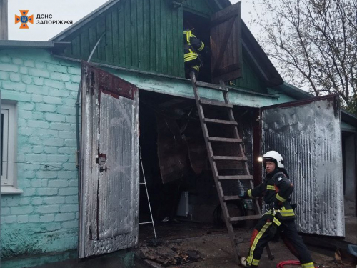 Намагався самостійно загасити вогонь та отримав травму голови – у Запоріжжі сталася пожежа