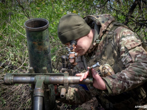 У Запорізькій області мінометники героїчно тримають лінію фронту - відео