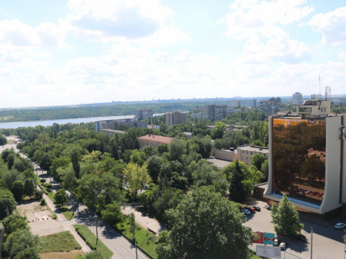 Запоріжжя з висоти. Фото: Антоніна Фролова