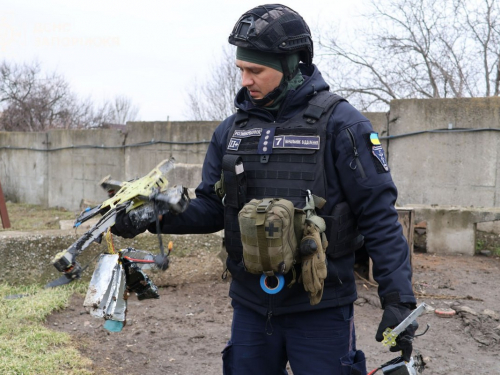 На підприємстві в Запоріжжі знайшли уламки ворожого дрона (фото, відео)