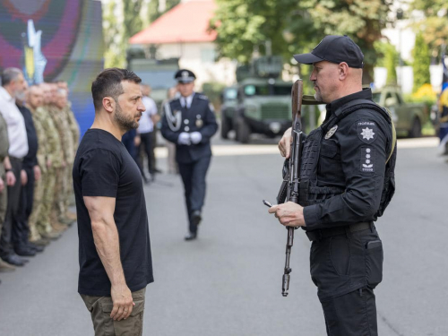 Став генералом -  Президент вручив нові погони очільнику запорізької поліції