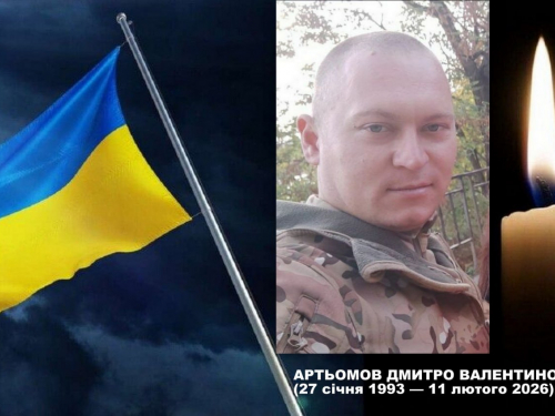 Старший солдат Дмитро Артьомов. Фото: Вільнянська міська рада