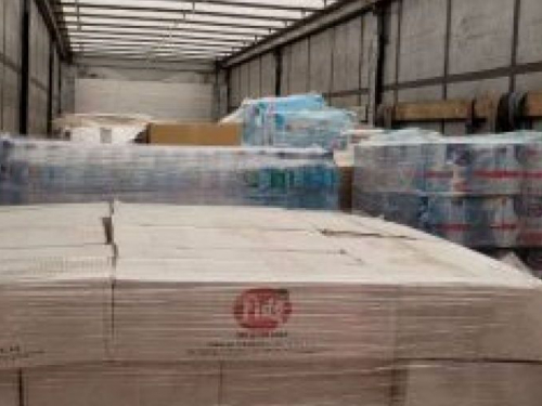 З Одеси до Запоріжжя прибуло більше 10 тон гуманітарної допомоги