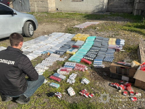 У Запоріжжі поліцейські викрили мережу продажу фальсифікованих цигарок
