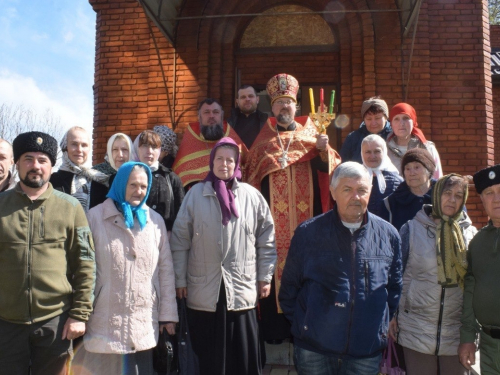 В окупованому Токмаку захопили храм, фото: Донецький екзархат УГКЦ