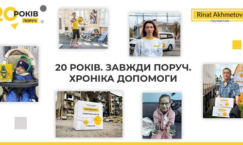 «20 років — завжди поруч. Хроніка допомоги»: Фонд Ріната Ахметова презентував спецпроєкт до двадцятиріччя
