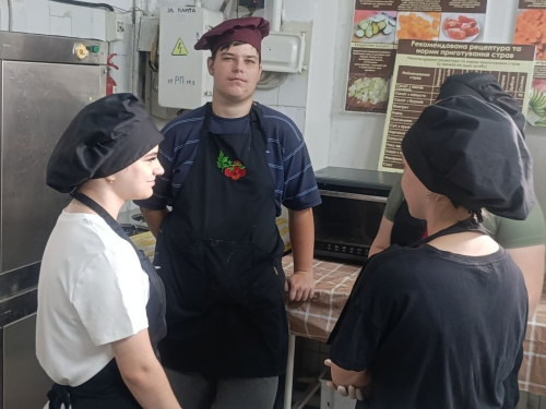 Учні Пологівського професійного ліцею. Фото: Антоніна Фролова