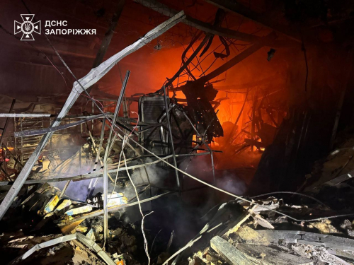 Росіяни атакували Запорізький район безпілотниками, постраждав чоловік (фото, відео)