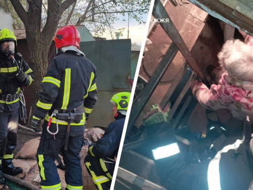 Пожежа у Запоріжжі забрала життя жінки — рятувальники також врятували бабусю з пастки (фото)