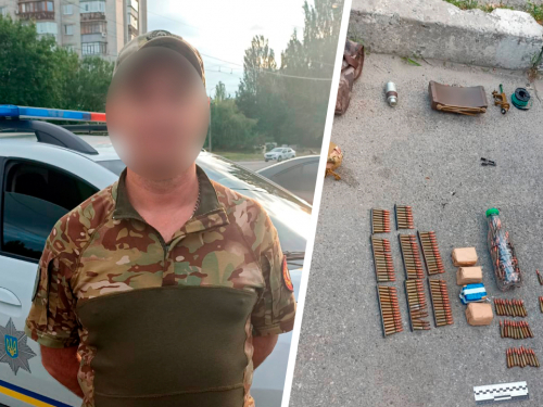 Лежали в салоні авто - у Запоріжжі військовослужбовець перевозив боєприпаси без дозволу