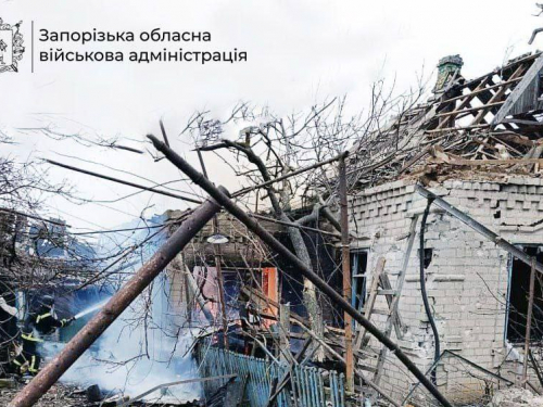 Запорізька область під масованими обстрілами: у Таврійському внаслідок атаки дрона постраждала жінка