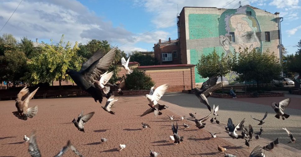 Осіння краса і мистецтво: як виглядає сквер в історичній частині Запоріжжя наприкінці вересня