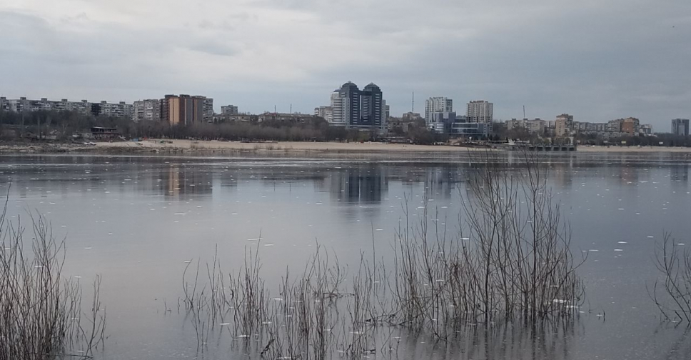 Води стало більше: як виглядає узбережжя Хортиці на початку квітня