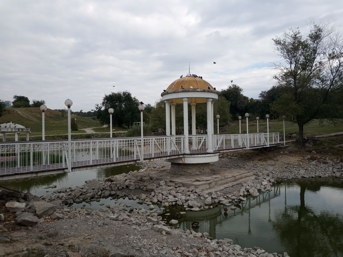 Вознесенівський парк у Запоріжжі, фото Світлани Олійник